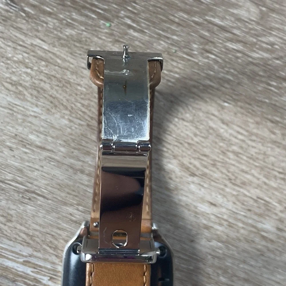 ASUS ZenWatch 2 WI501Q 45mm Smartwatch Stainless Steel Case Brown Leather Band